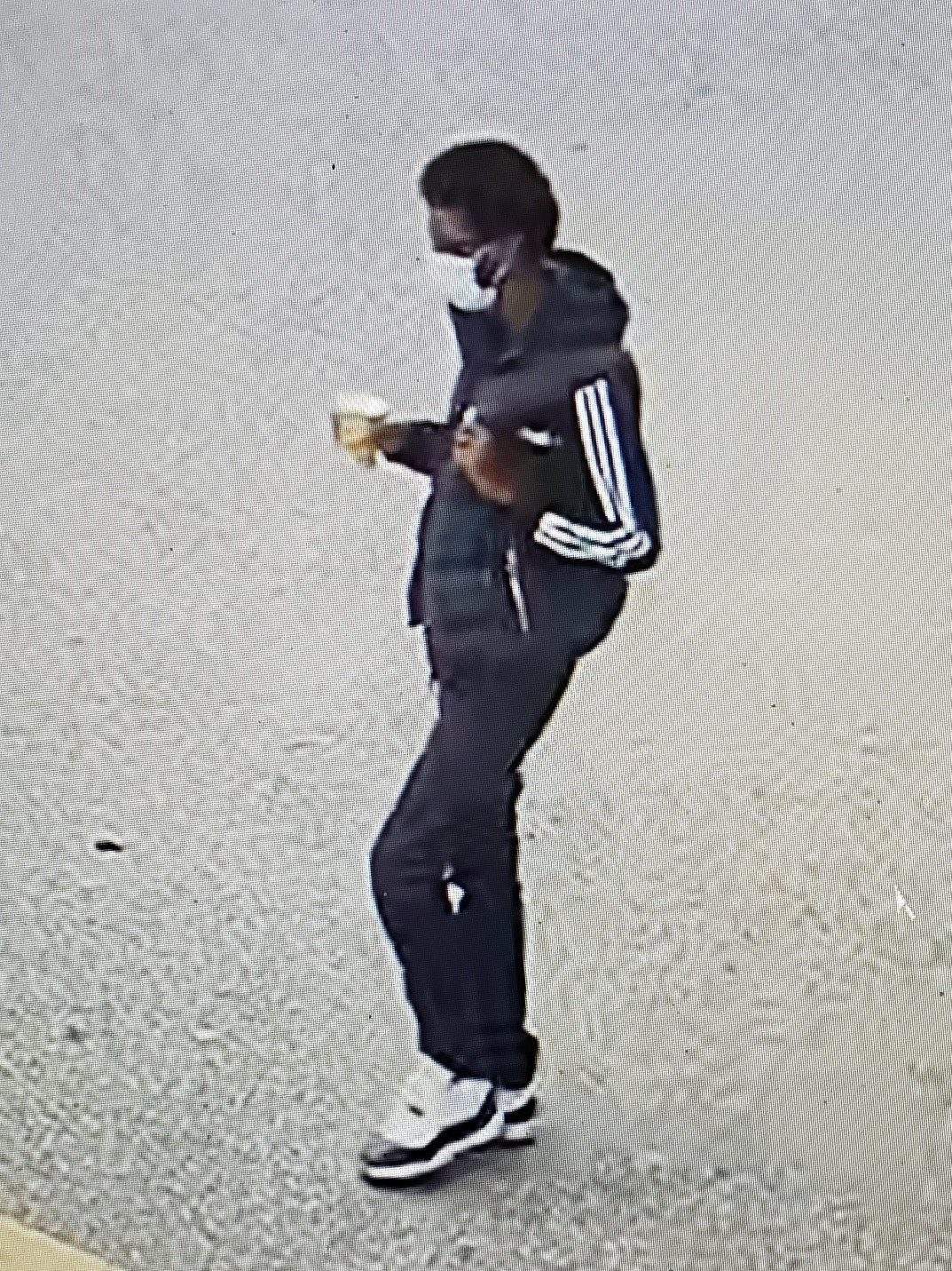 A photo released by police in April of a person of interest who is believed to have information surrounding the murder of Lynda Marques.