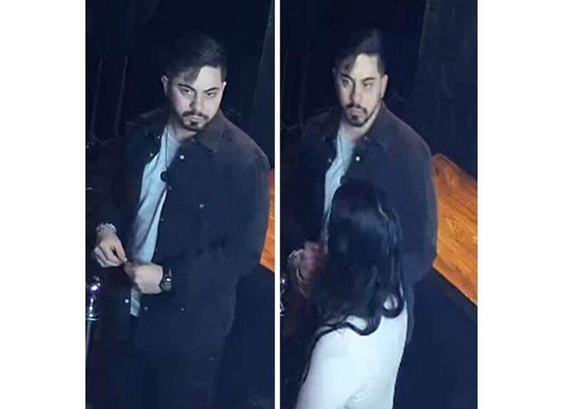 Security camera images of Suspect # 1.