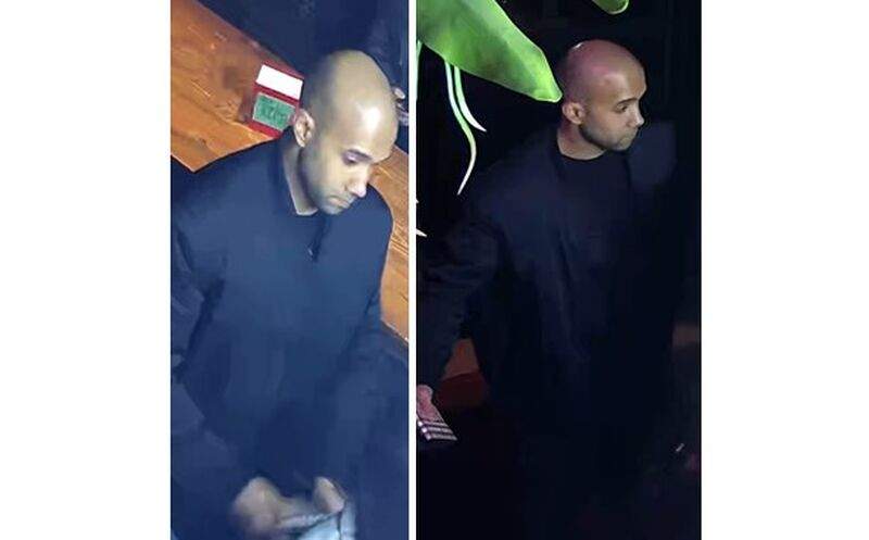 Security camera images of Suspect # 2