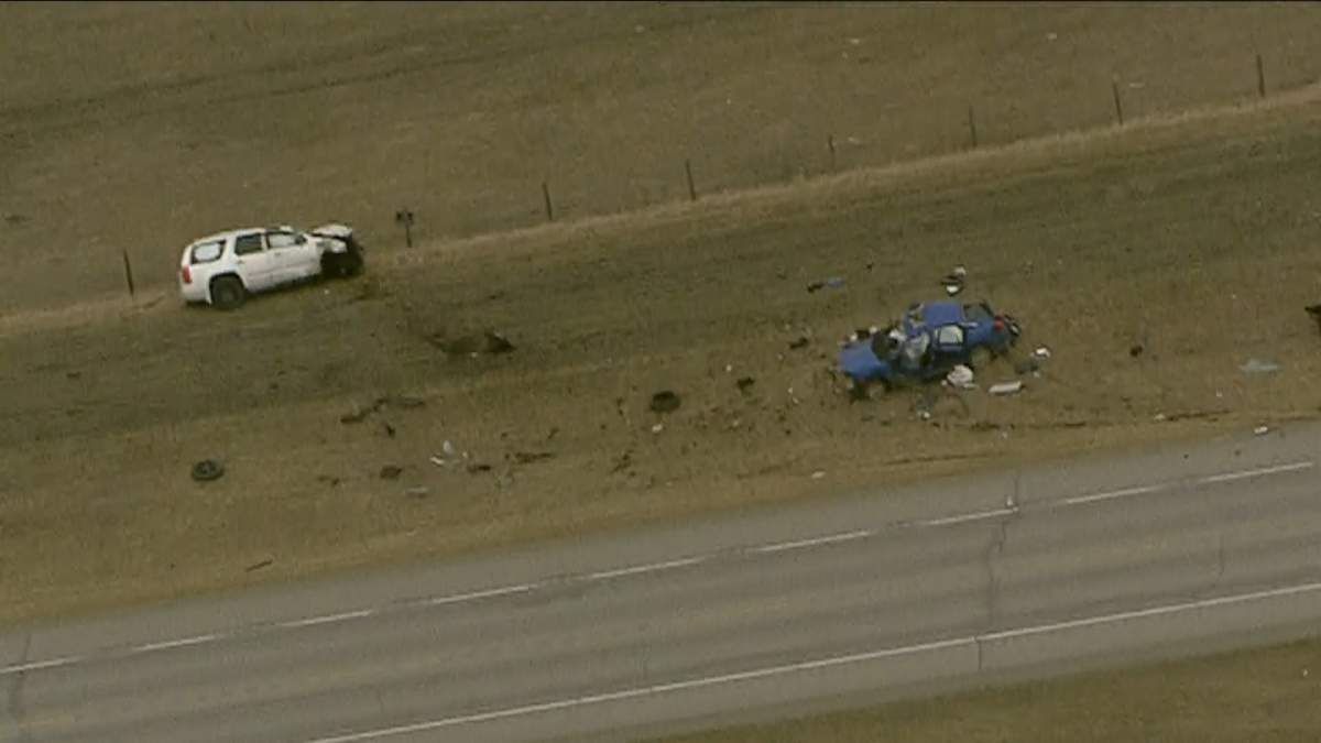 RCMP responded to a fatal collision on Highway 7 Wednesday afternoon, just outside of Okotoks, Alta.
