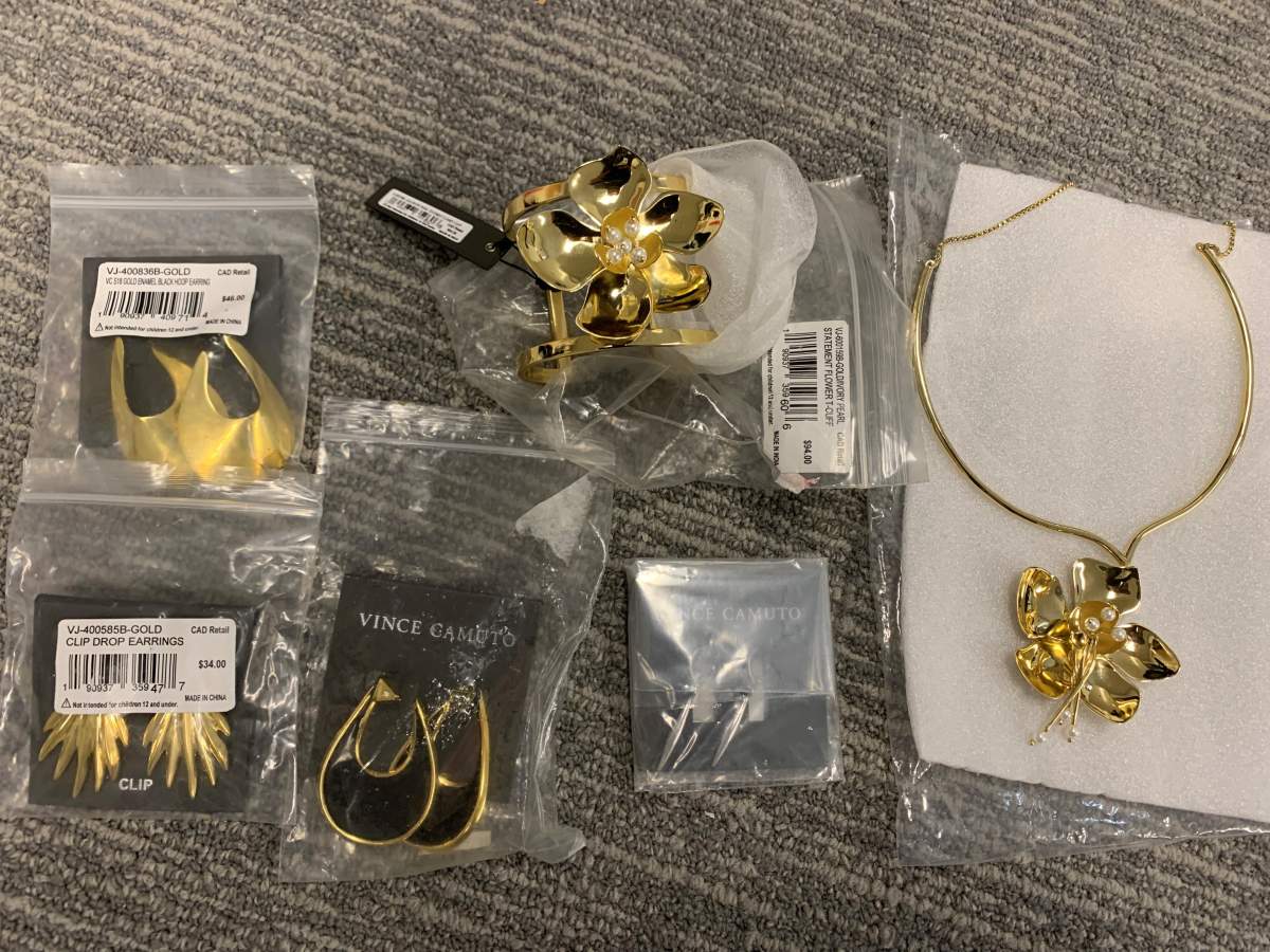 Guelph police say they found stolen jewelry on Tuesday morning. 