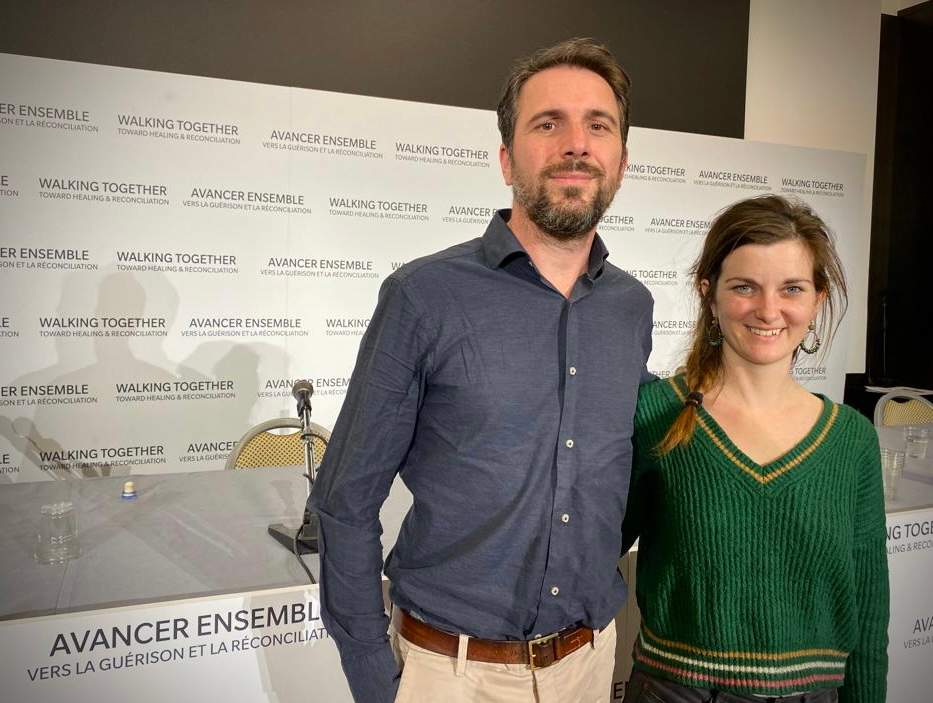 Director and filmmaker Raffaele Manco and Italian journalist Irene Sicurella have teamed up to produce a 45-minute documentary on Canadian residential schools and intergenerational trauma. It will air this summer on the national Italian investigative news program PresaDiretta.