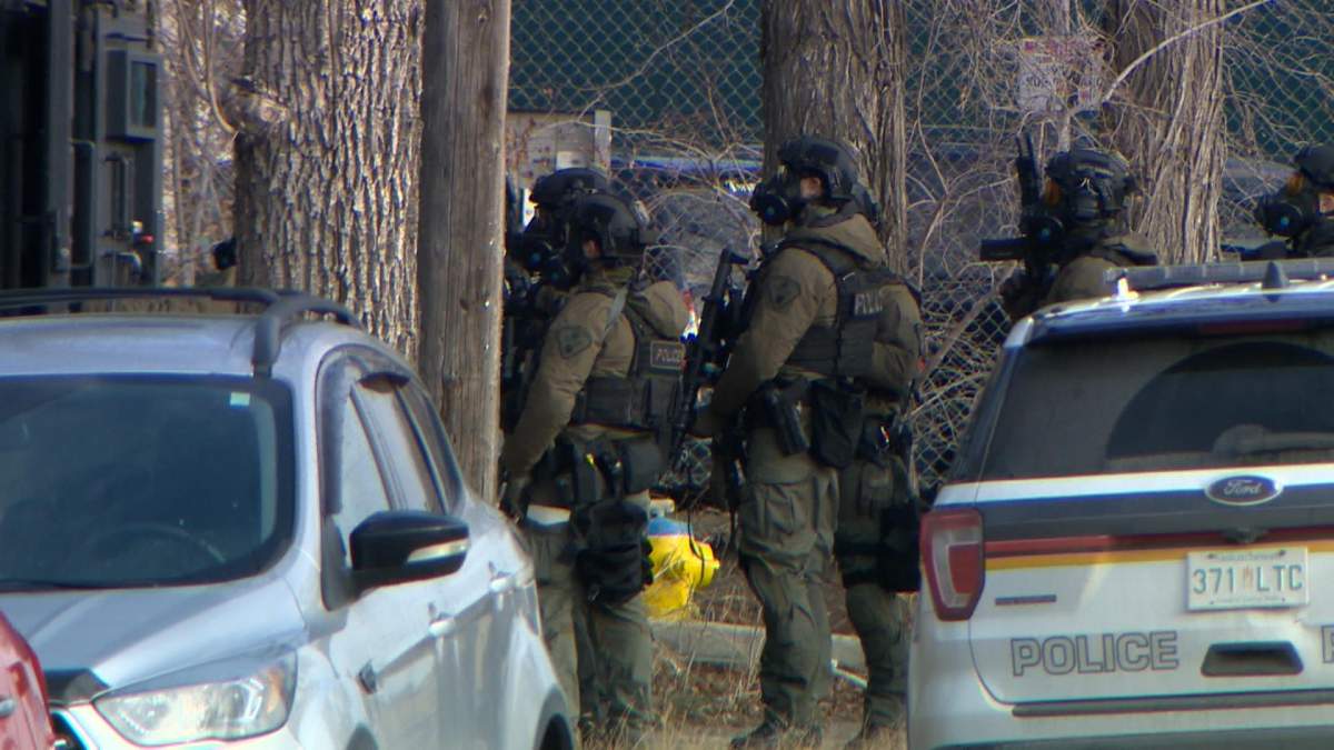 Officers believed a suspect in a home on the 300 block of Avenue H South may have had a firearm. .