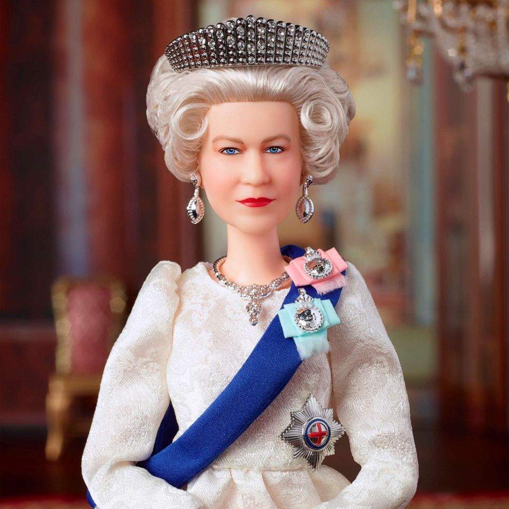 Mattel has debuted the Queen Elizabeth II Barbie doll.