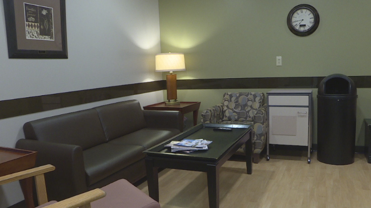 The ICMU family room as seen in April 2019