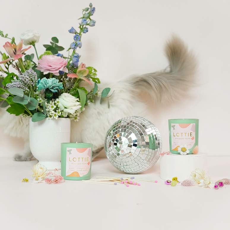 Alexandra Gater Lottie candle