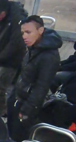 A picture of one of the men believed to be involved in a stabbing at SAIT on Wednesday morning.