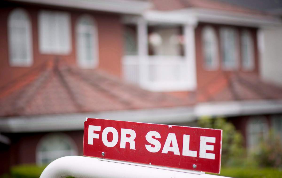 sold sign in Canadian real estate