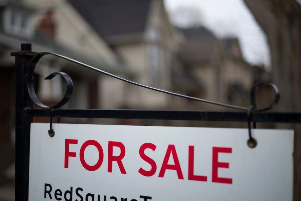 home sale sign
