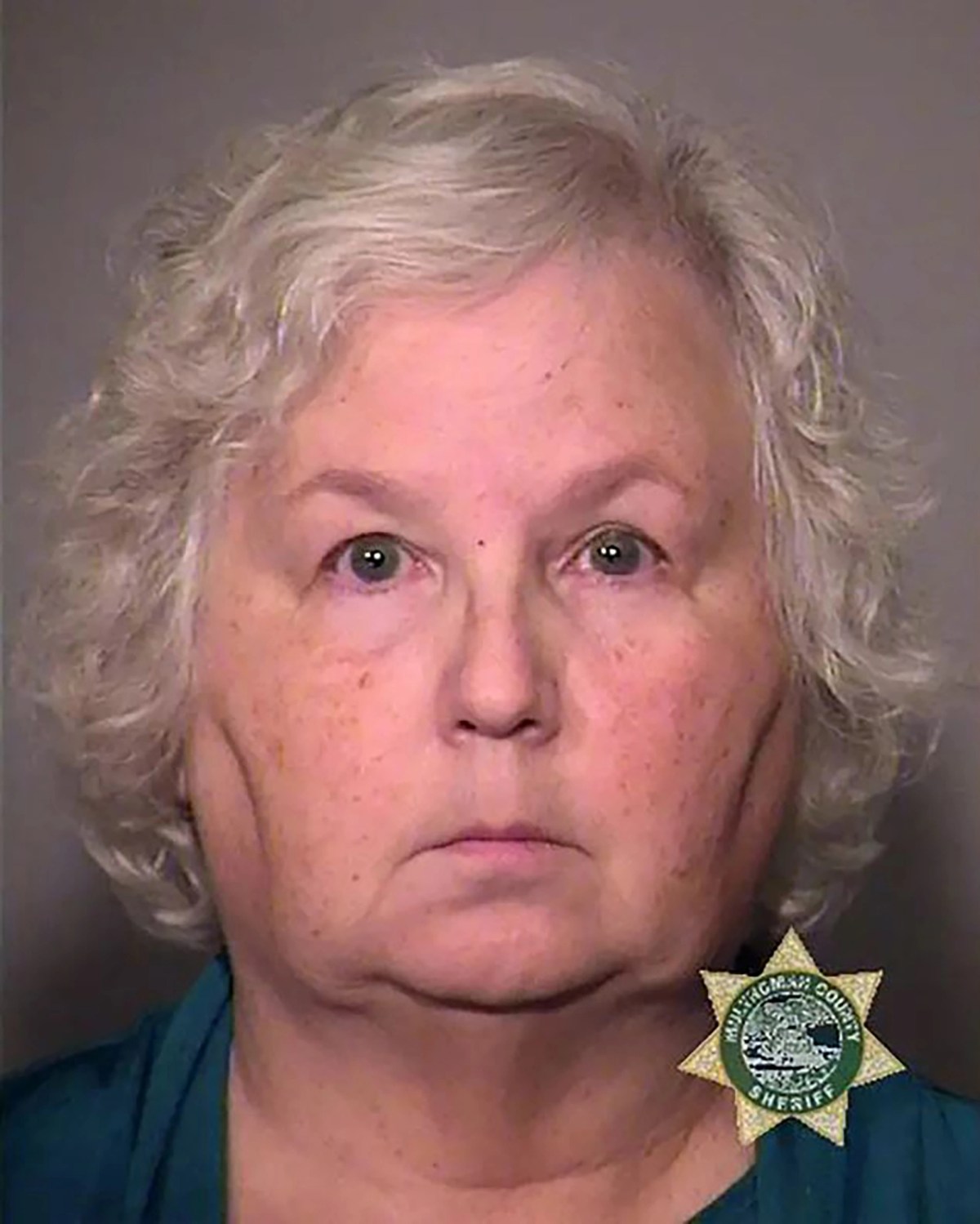 Nancy Crampton Brophy appears in a mugshot.