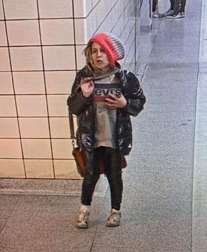 A photo of the suspect wanted by police after a woman was pushed onto TTC subway tracks at Yonge-Bloor subway station on April 17, 2022.