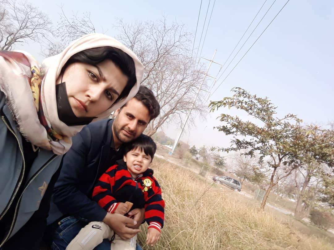Ahmad Yazdani and his family say they have been waiting in Pakistan for resettlement for seven months.