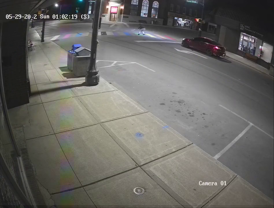 Oxford OPP investigating after Pride crosswalk defaced in Ingersoll, Ont. - image