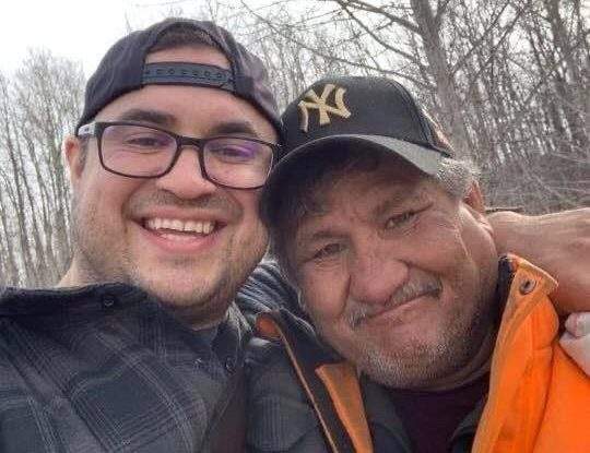 Jacob Sansom (left) and his uncle Maurice Cardinal are shown in a handout photo from the Facebook page "Justice for Jake and Morris."