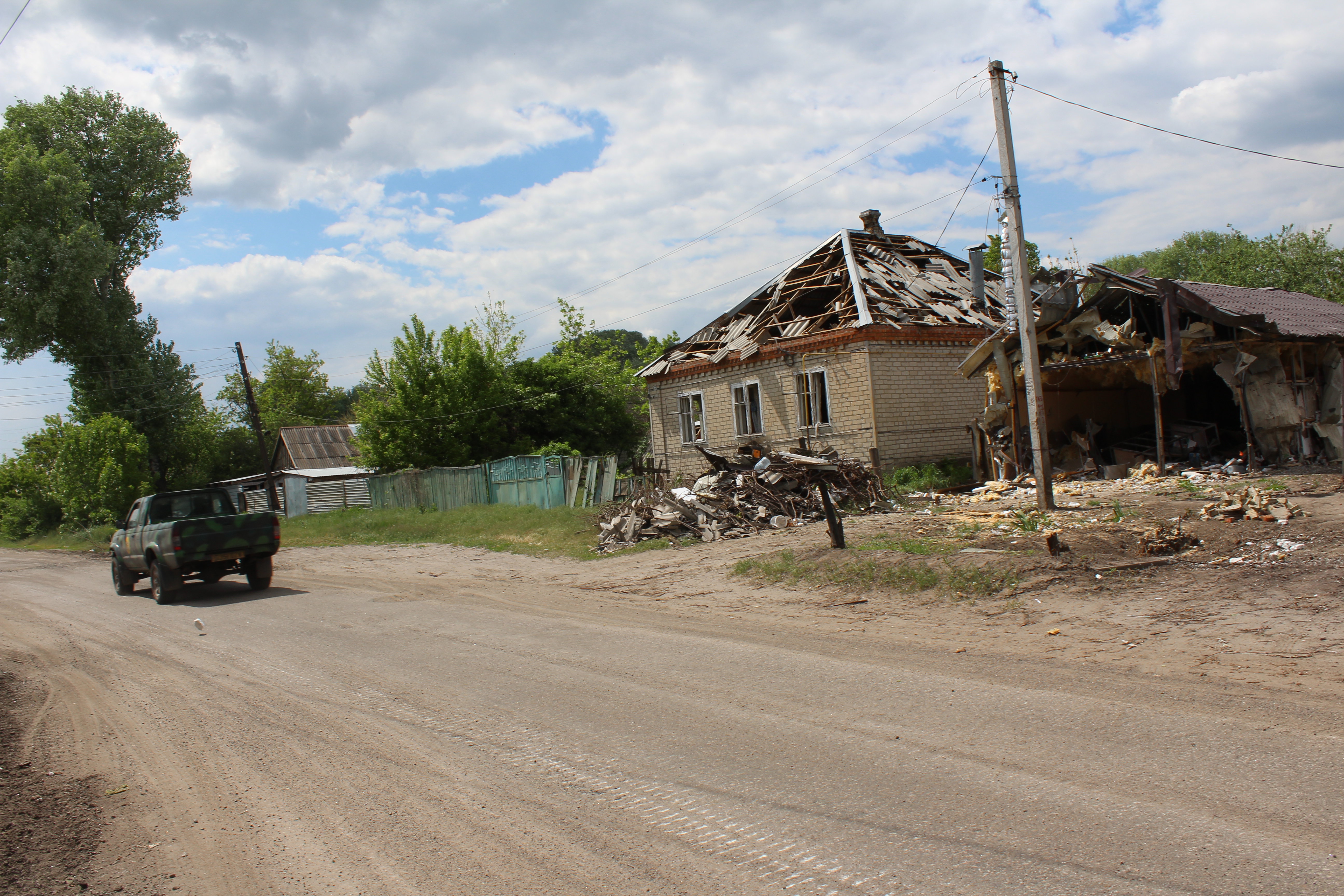 Barvinkove, Ukraine, May 19, 2022.
