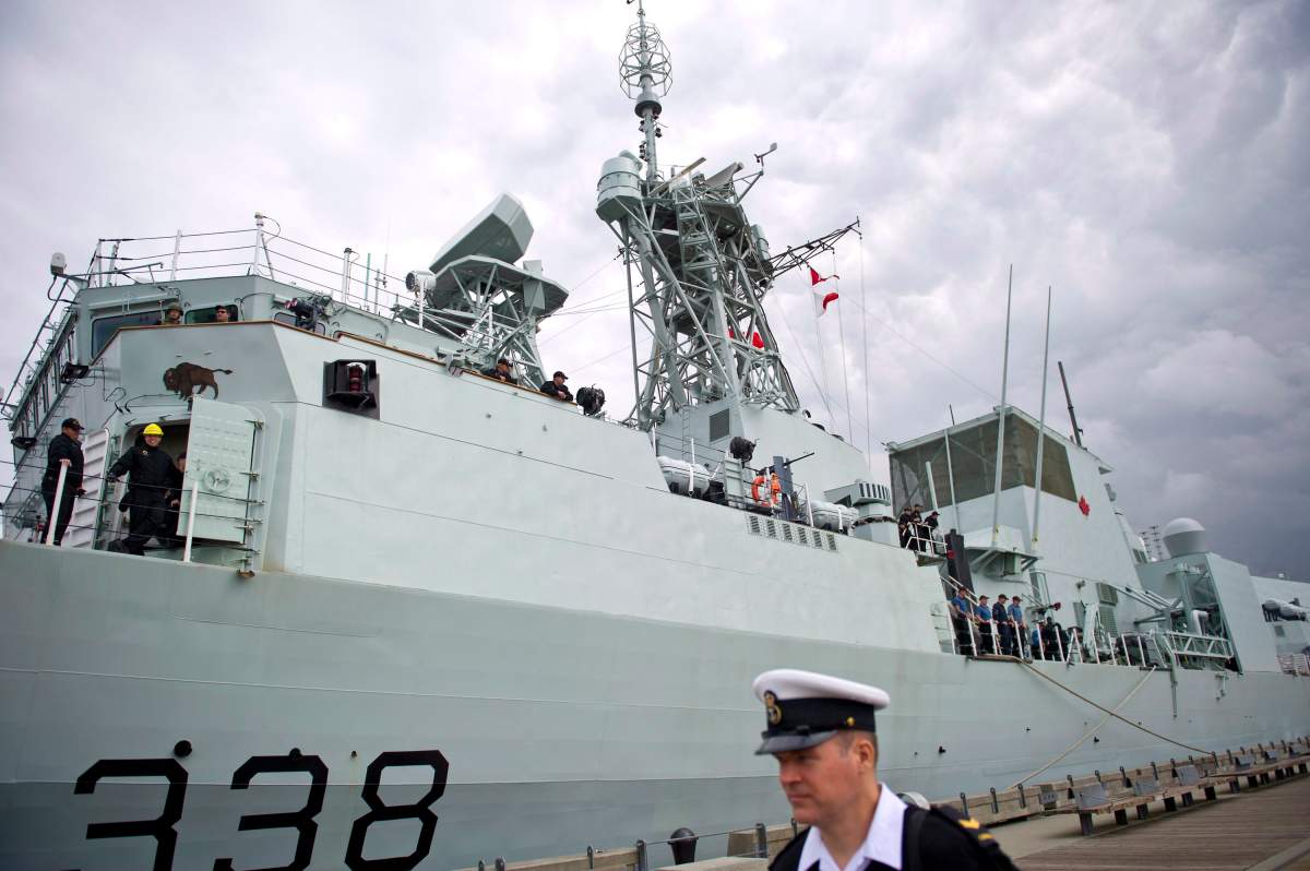 canadian warship