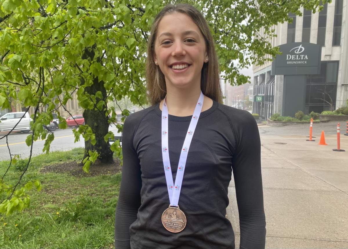 Saint John N.B. boxer Charlie Cavanagh scored a silver medal at the Women’s World Boxing Championships.