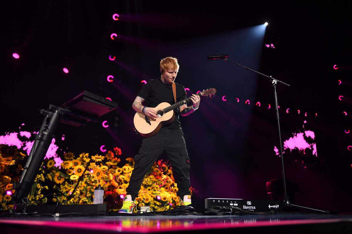 Ed Sheeran.