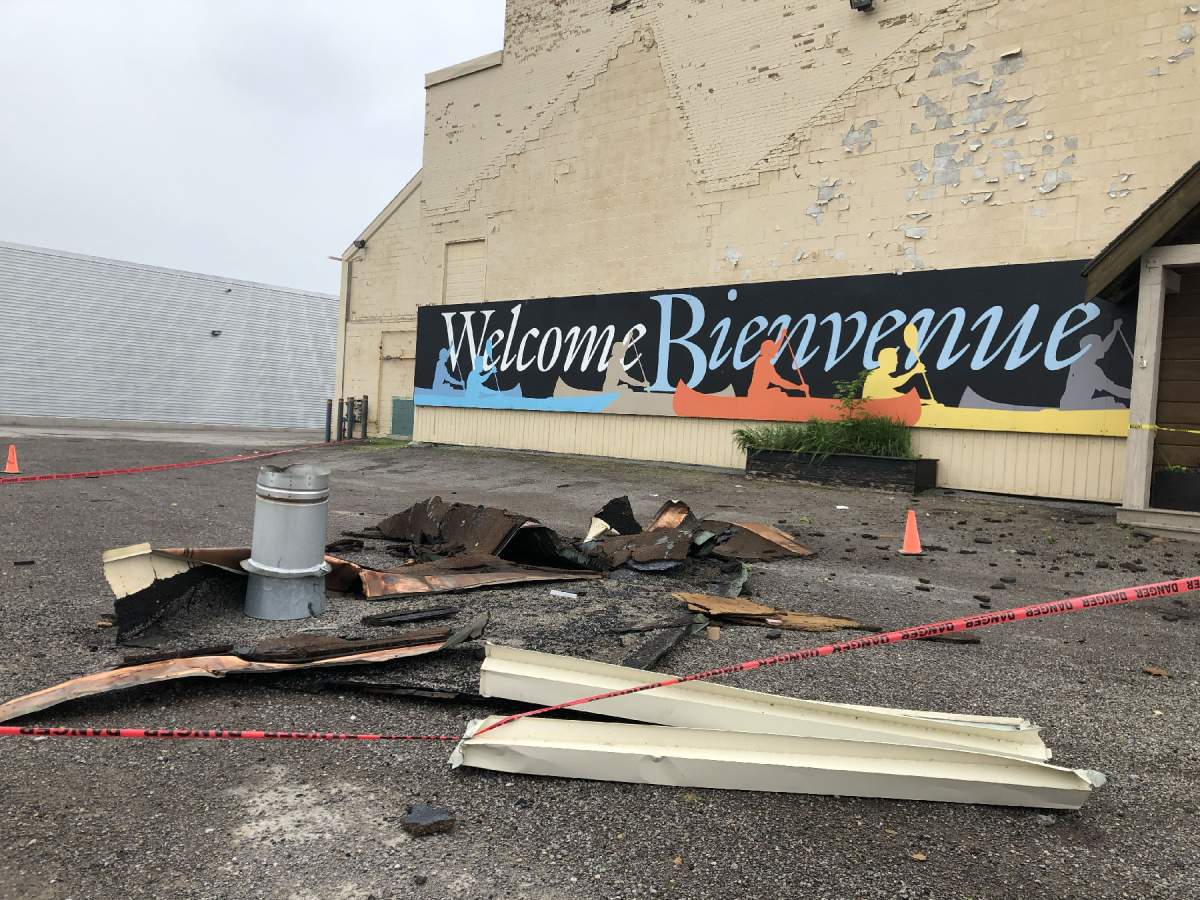 The Canadian Canoe Museum sustained damaged in the May 21 storm that hit across Ontario.