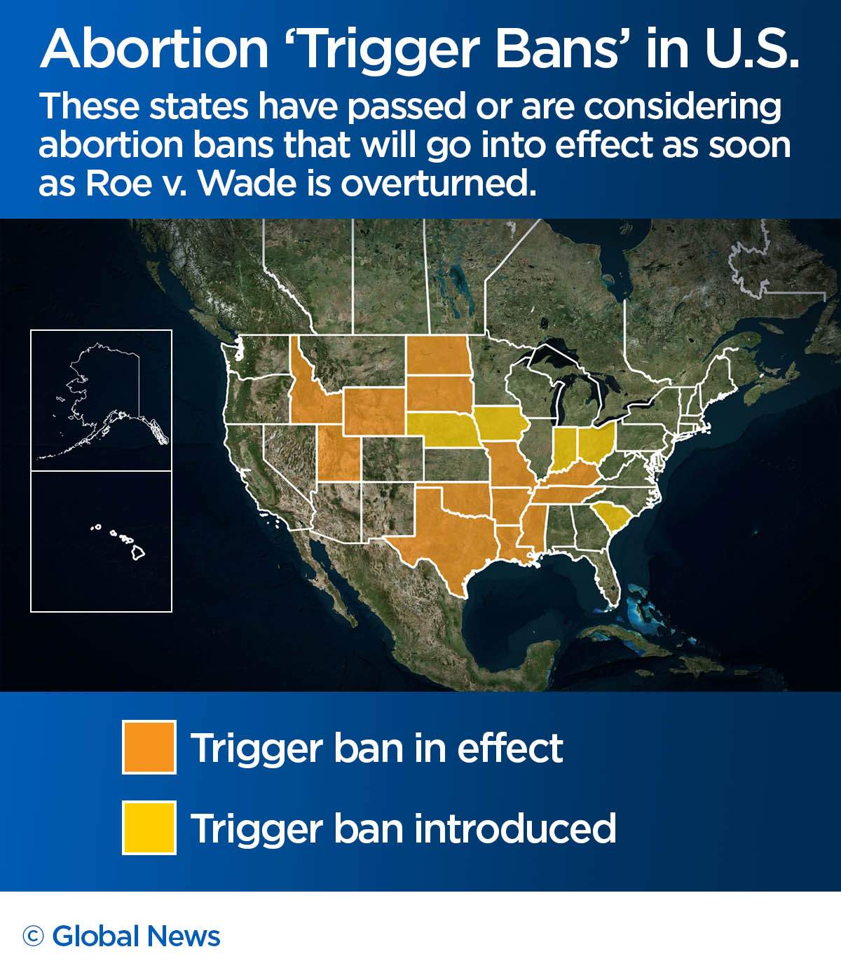 How abortion access differs across U.S. — and how overturning Roe v. Wade could change it - image