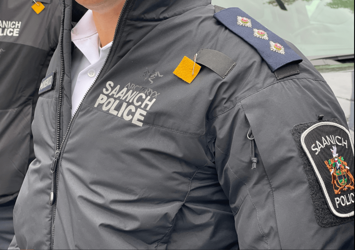 Police are investigating an assault on an elderly woman around 6 p.m. on May 25, 2022, on Oak Street in Saanich, B.C.