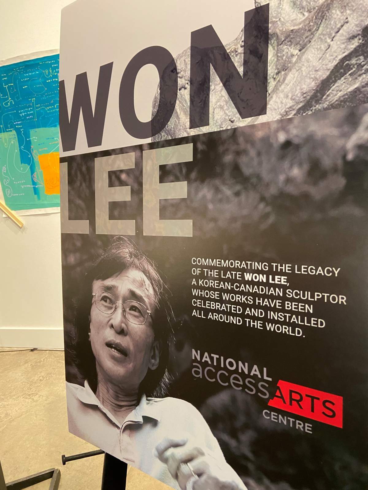 Won Lee, Toronto-based sculptor.