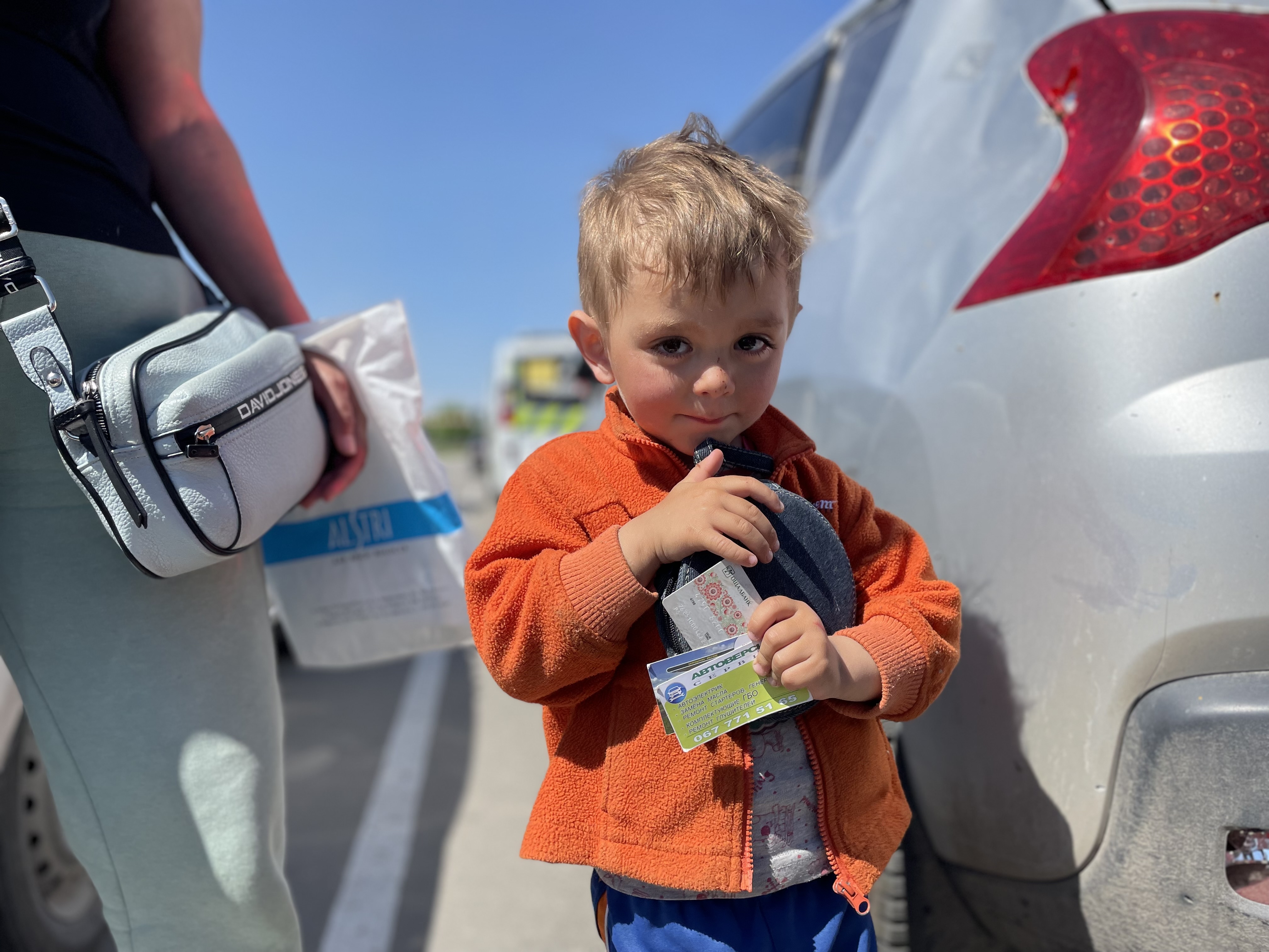 Mariupol refugee