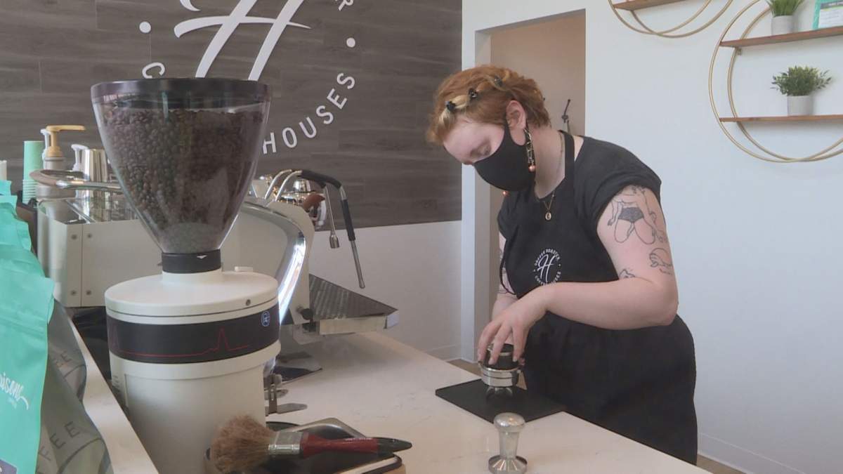 The owner of Harrisons Coffee Co. says he understand the city’s decision to keep some people working remotely on a permanent basis.