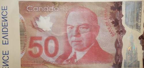 FILE PHOTO. Salmon Arm police say the Canadian bills were detected in local business bank deposits, but noted that the fakes are easily detected at the point of sale.