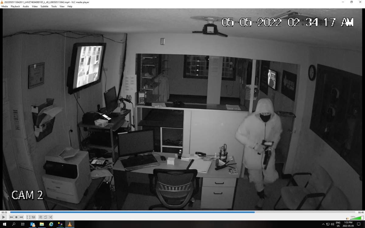 RCMP are seeking the public's help after a break and enter at a Dunmore gun club May 5, 2022.