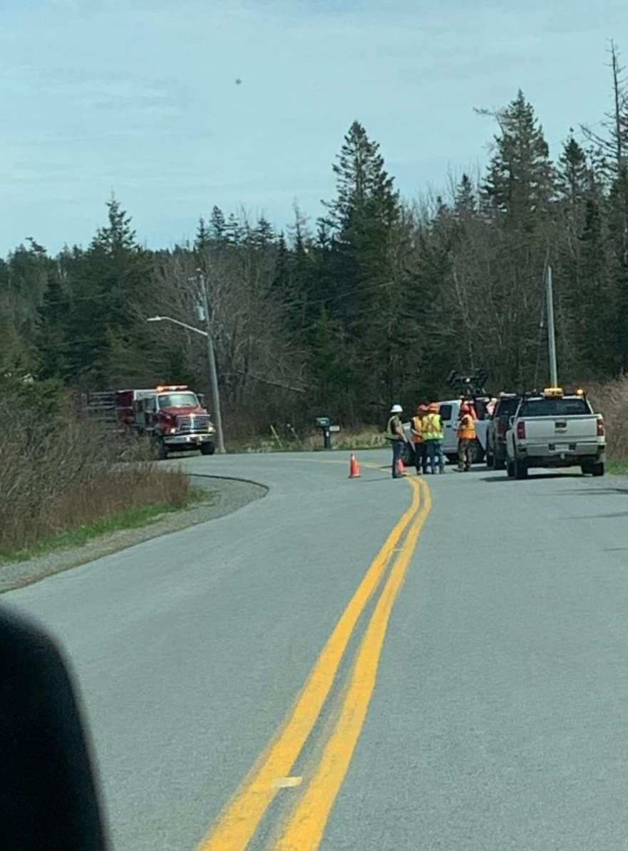 Crews from DNRR along with several fire departments are responding to the fire.