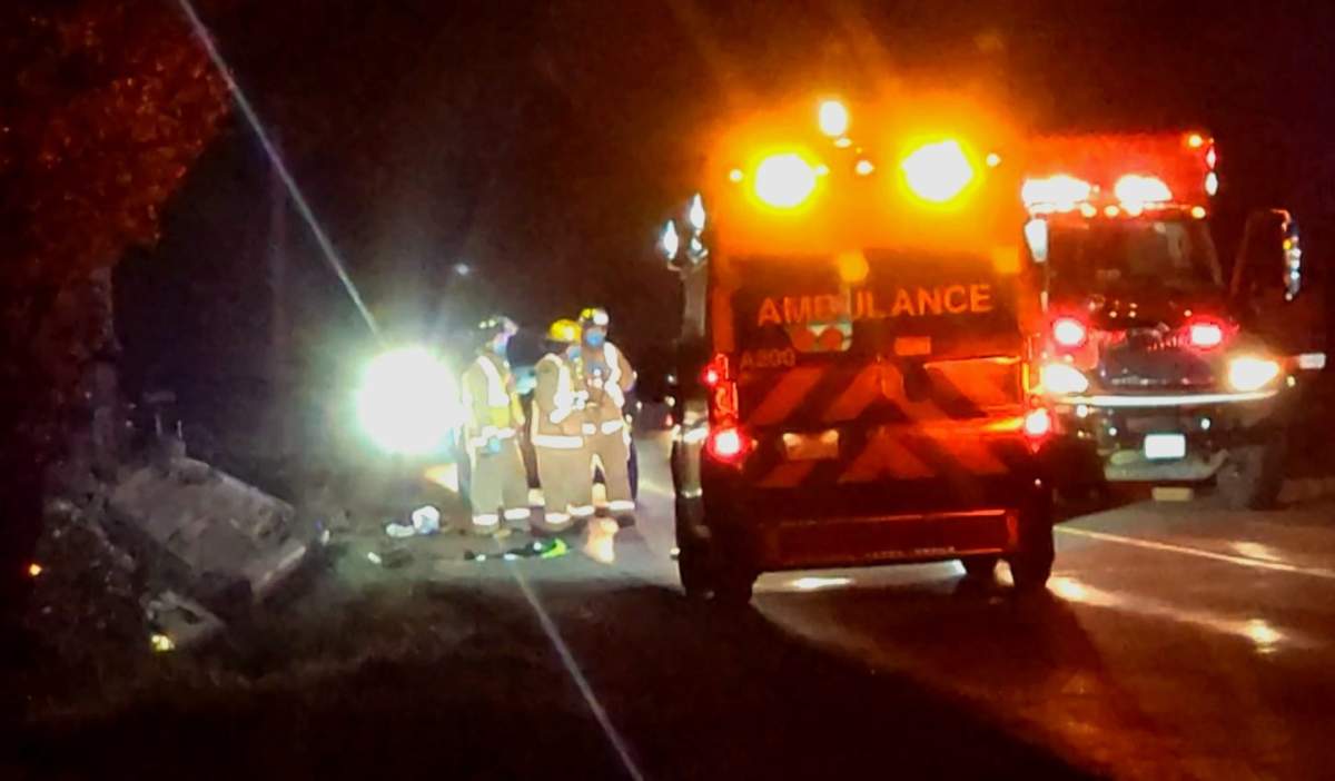 A 19-year-old was killed in a single-vehicle crash in Shediac Cape Sunday night.