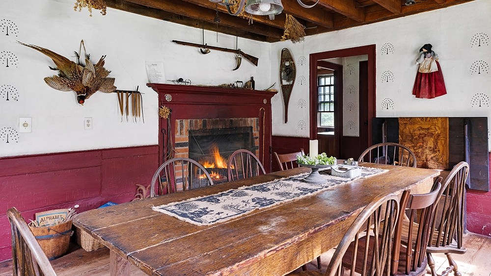 The dining room.