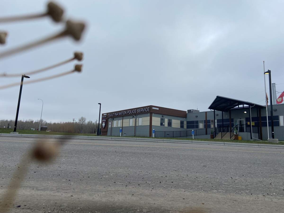 The Tsuut'ina Nation Police Service. One person is dead after a collision just outside of Calgary early Sunday morning.