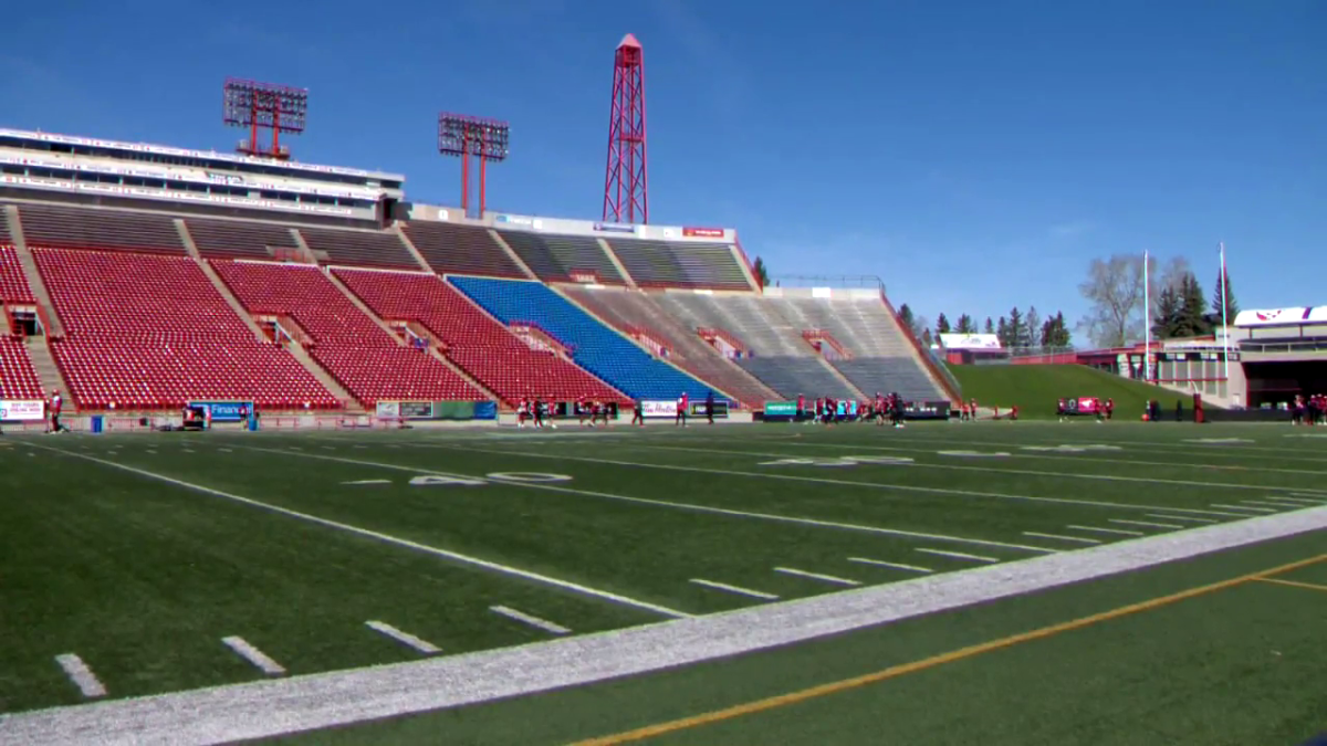 McMahon Stadium in an undated photo.