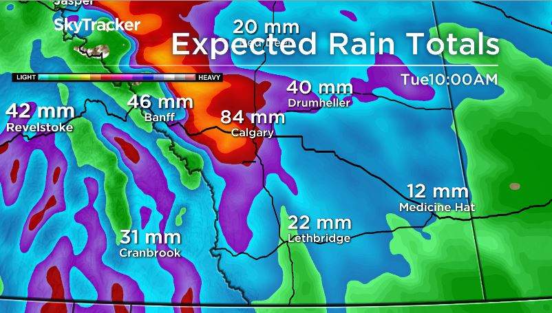 June rain forecast