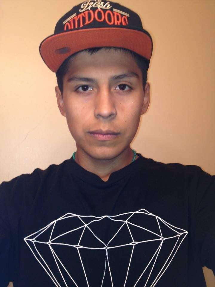 A picture of Colton Crowshoe who was found dead by police in 2014.