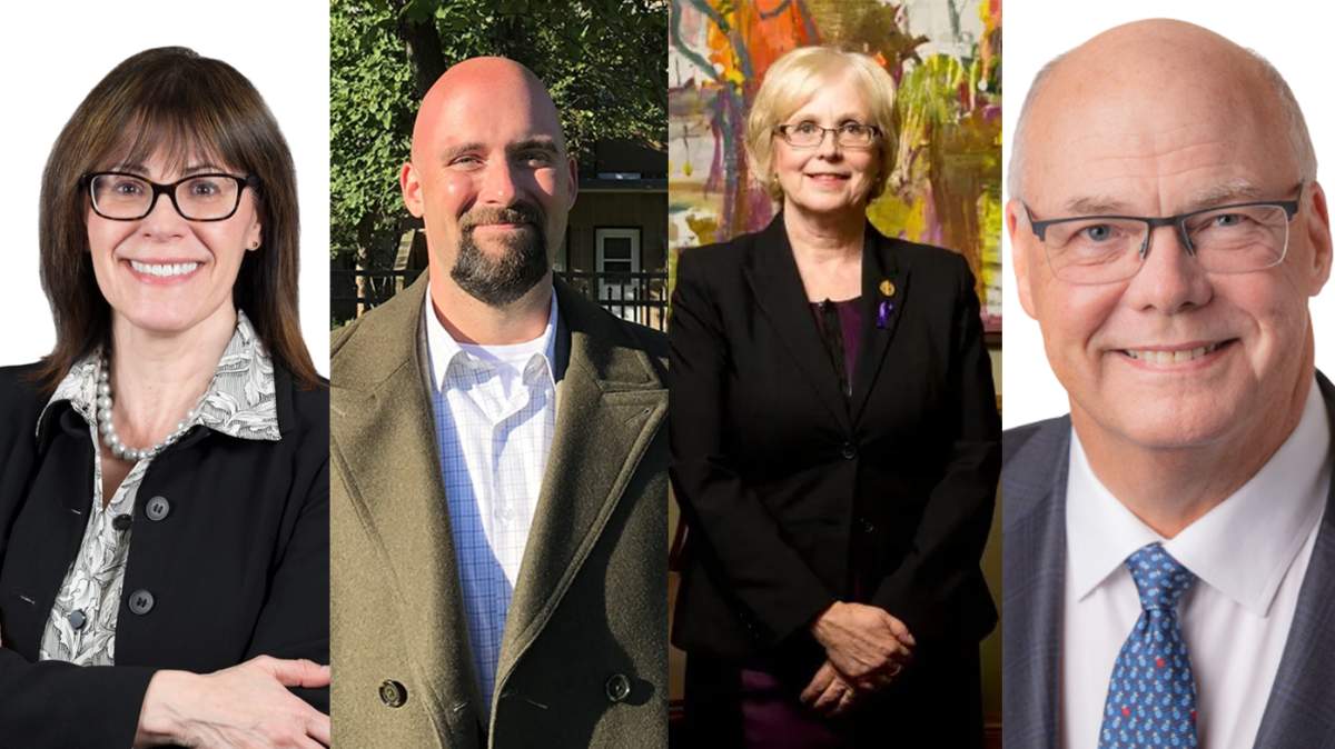 Teresa Armstrong, Terence Kernaghan, Peggy Sattler, Rob Flack.