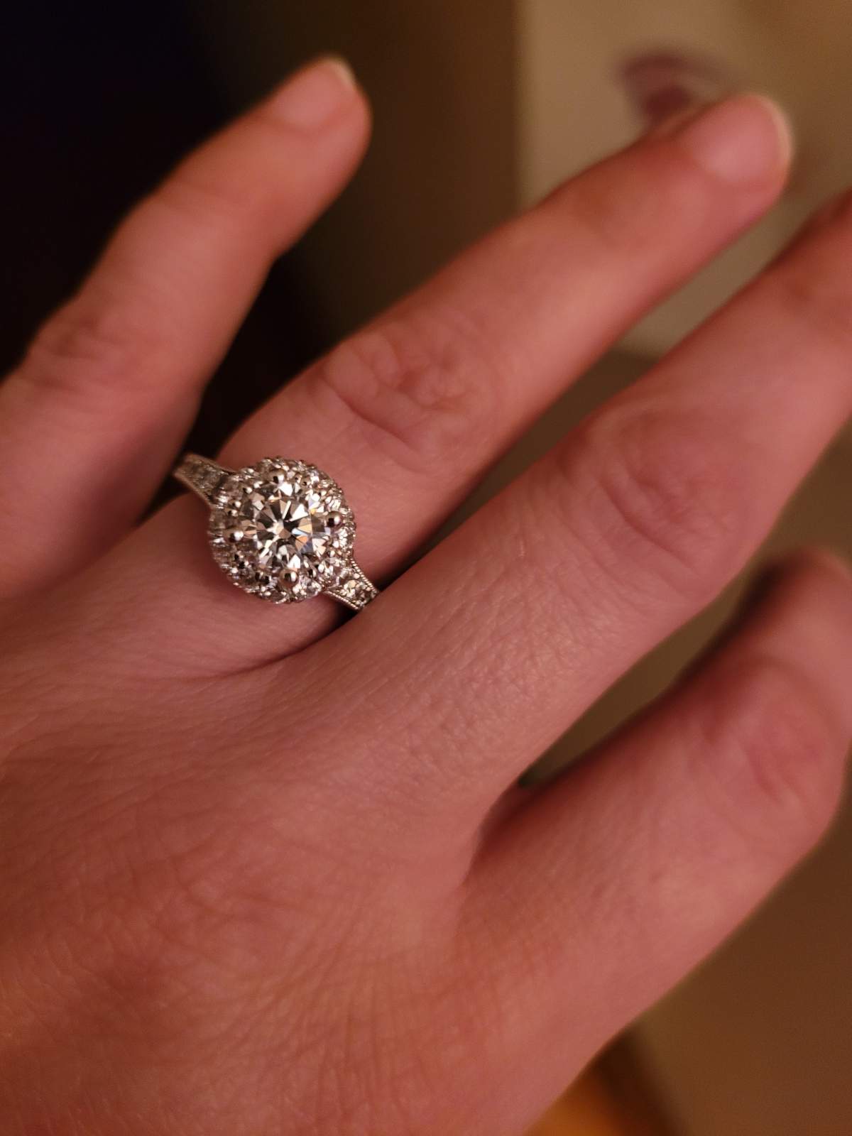 A diamond ring