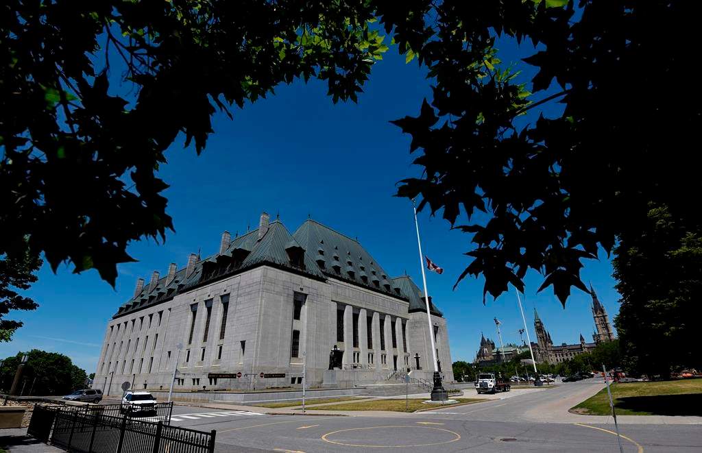 View image in full screen The Supreme Court of Canada is seen in Ottawa on Thursday, June 17, 2021.
