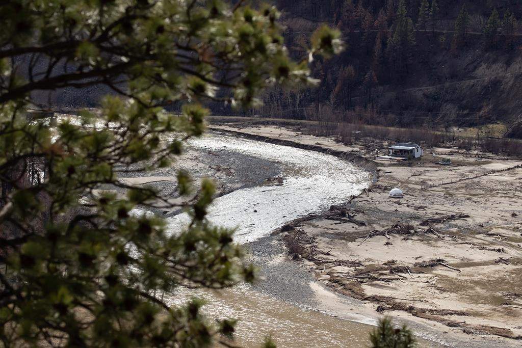 A B.C. man was swept away by swift waters in the Nicola River and his partner is trying to find him.
