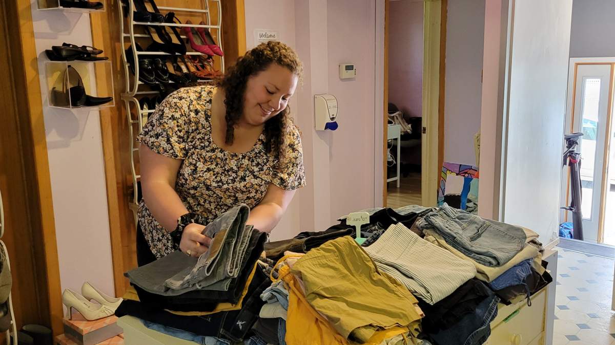 Kaleigh Smith says it can be difficult for criminalized people to enter the workforce and The Abundance Store is helping people do so.