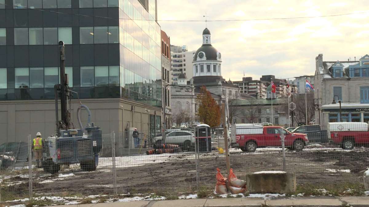 Homestead's two proposed apartment towers would be located within sight of Kingston City Hall.