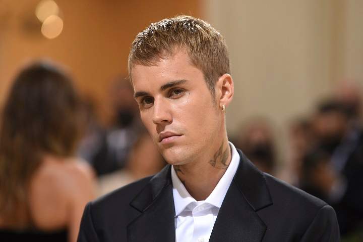 Justin Bieber attends The Metropolitan Museum of Art's Costume Institute benefit gala on Sept. 13, 2021, in New York. 