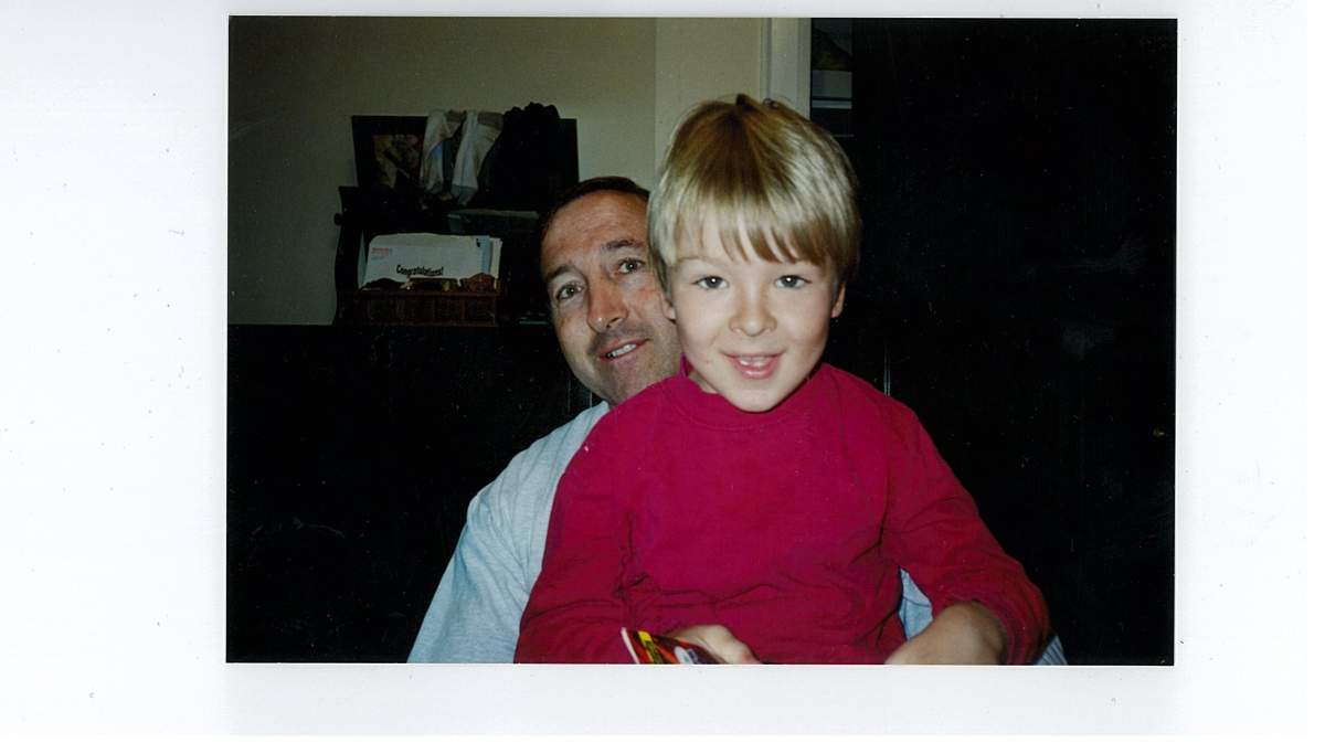 David and his son Ian.