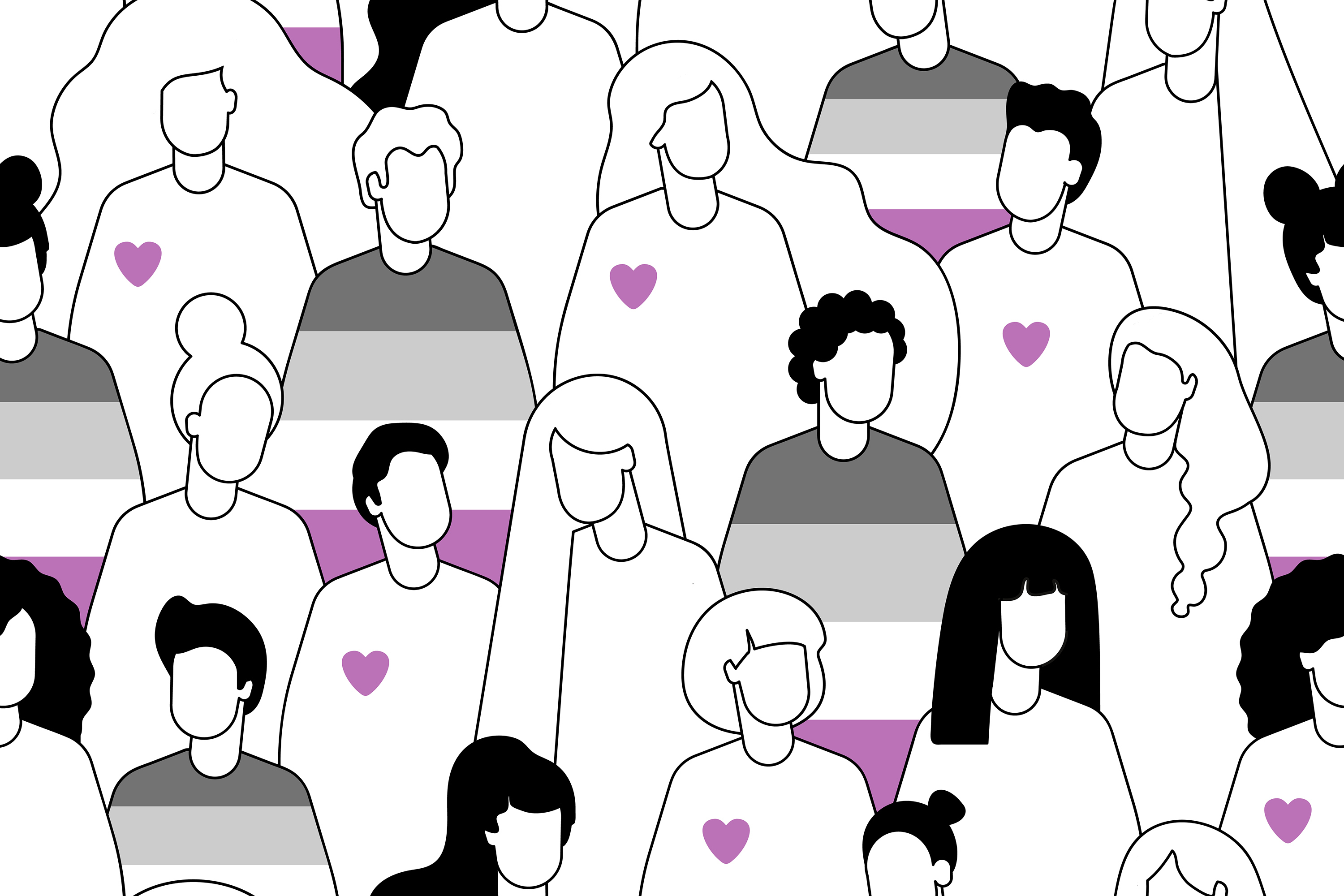 Asexual – or “Ace” – is a term used to describe someone who does not experience sexual attraction towards people of any gender.