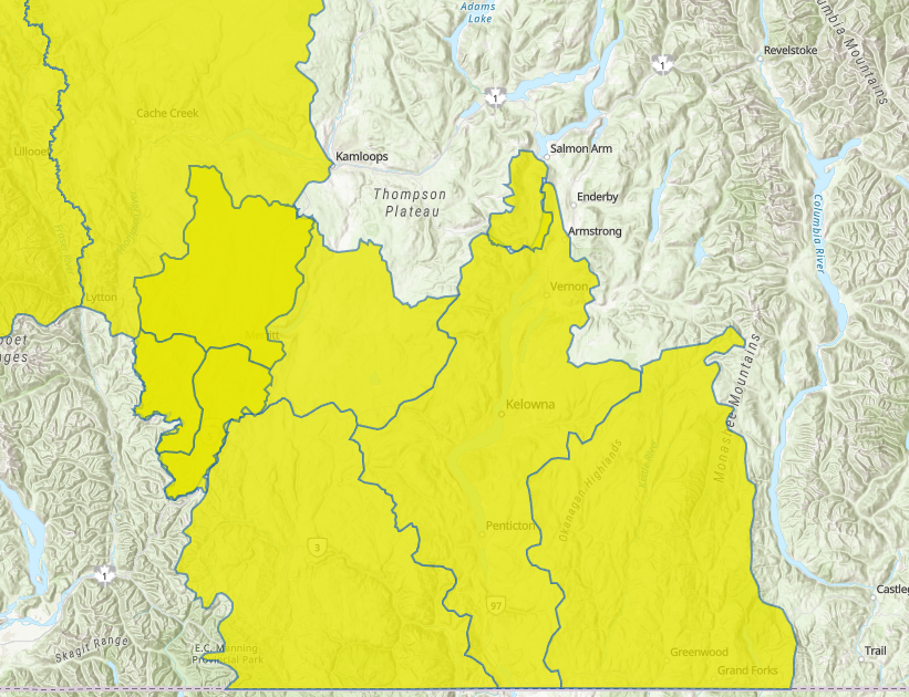 June 5, 2022 High Streamflow Advisory