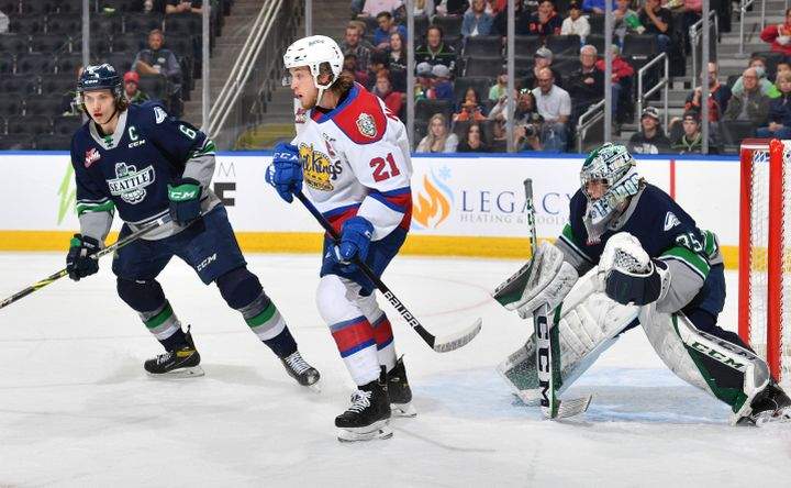 The Edmonton Oil Kings lost 2-1 at home to the Seattle Thunderbirds on Friday night in Game 1 of a playoff series to determine the 2022 Western Hockey League championship.
