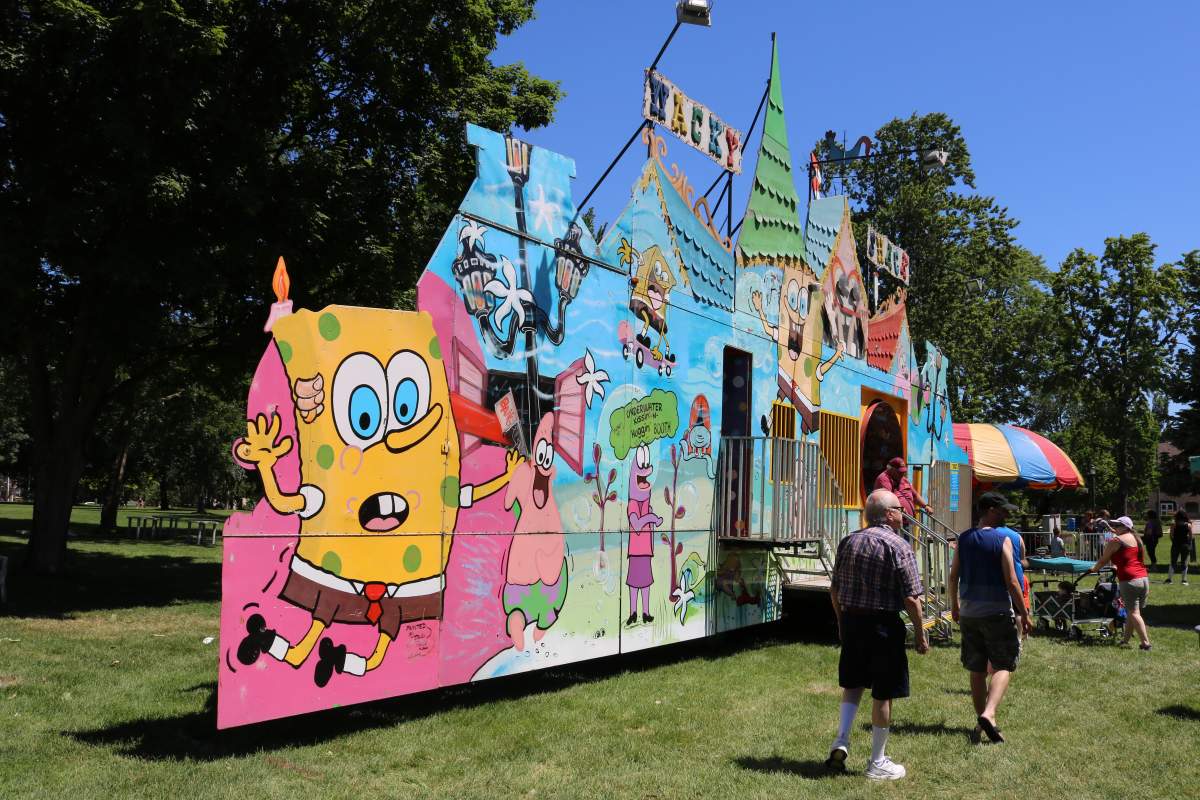 Rides at the London Children’s Festival 2022 in Victoria Park on Friday June 17, 2022