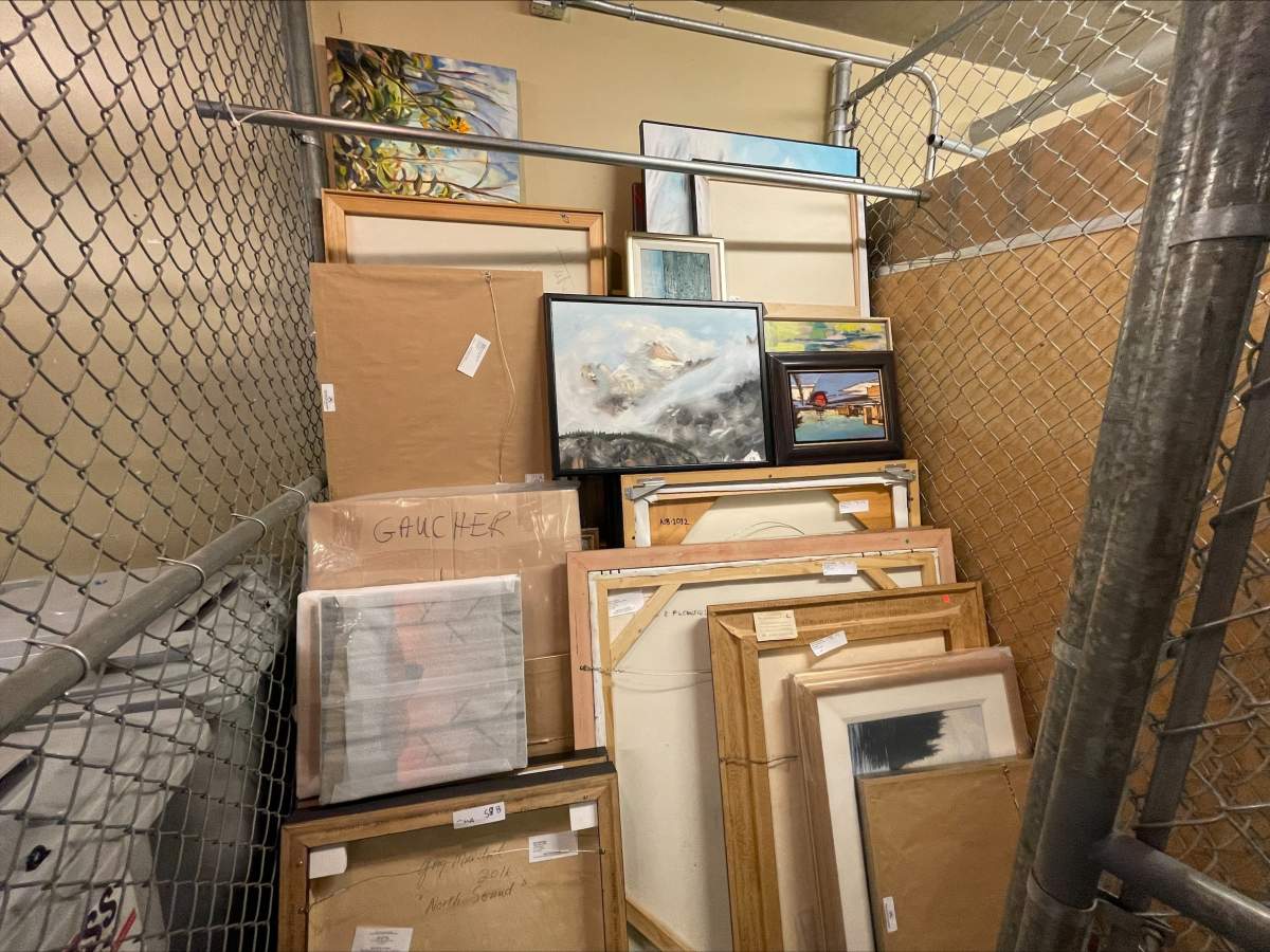 Saanich Police seize art work